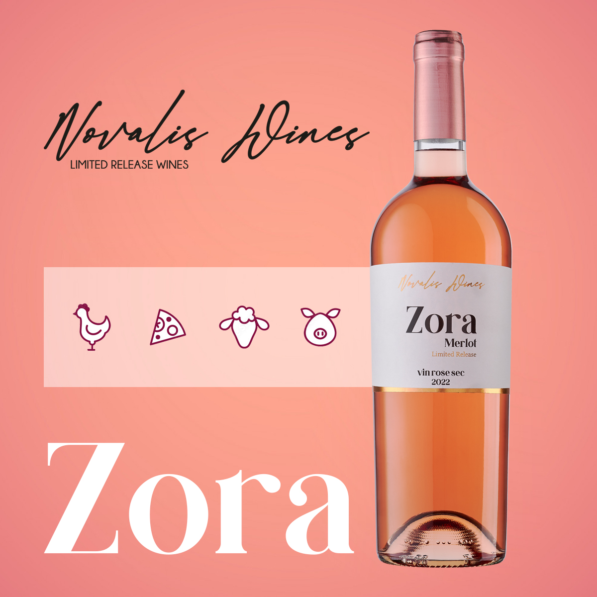 Novalis Wines ZORA Vin Rose Abruzzo
